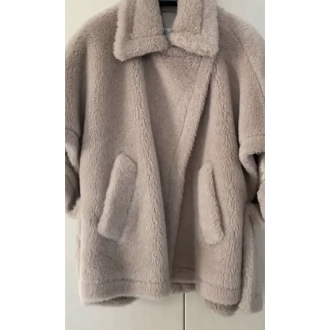 Max Mara - 新品未使用 タグ付き マックスマーラ テディベアケープの