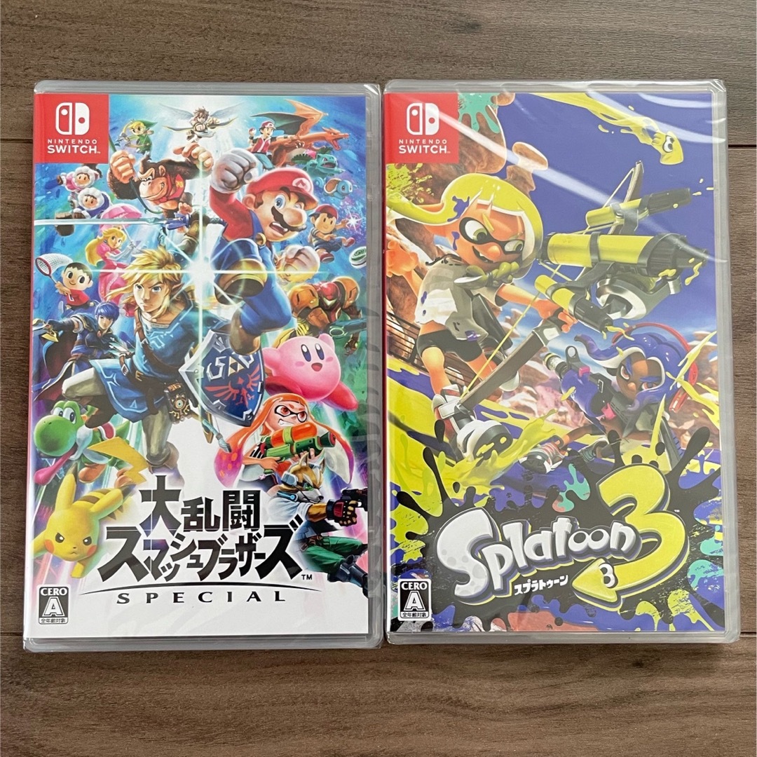 Nintendo Switch - Nintendo Switch ソフト2本 新品未開封の通販 by た