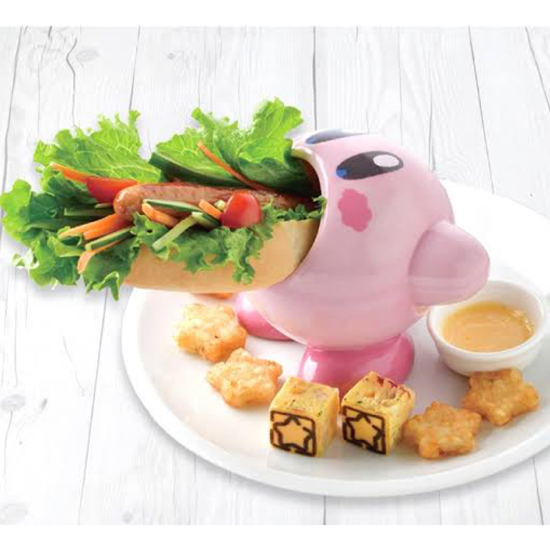 レア カービィ すいこみ サラダボウル 陶器 カービィカフェの通販 by