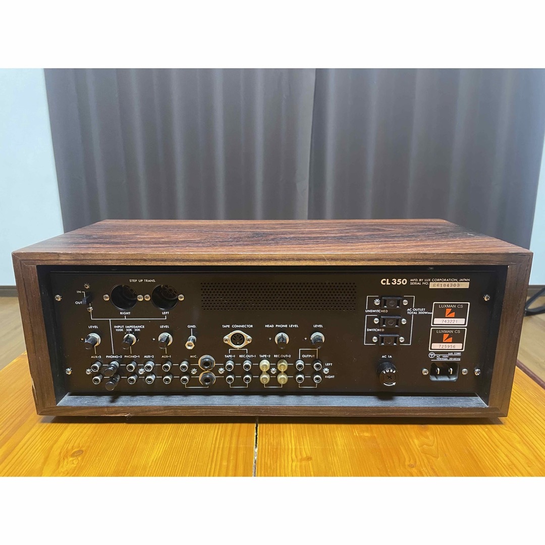 LUXMAN - LUXMAN プリアンプ CL350の通販 by リエ's shop