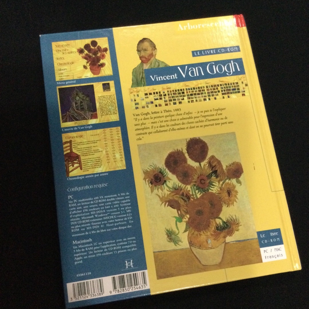 CD-ROM付 ゴッホ 作品集 画集 フランス語 Van Gogh 洋書の通販 by