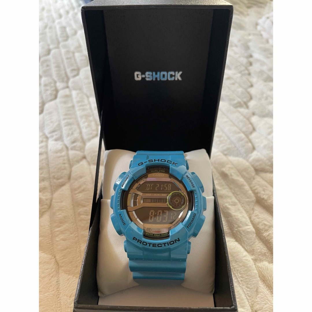 G-SHOCK GDー110 ターコイズブルー 希少カラー