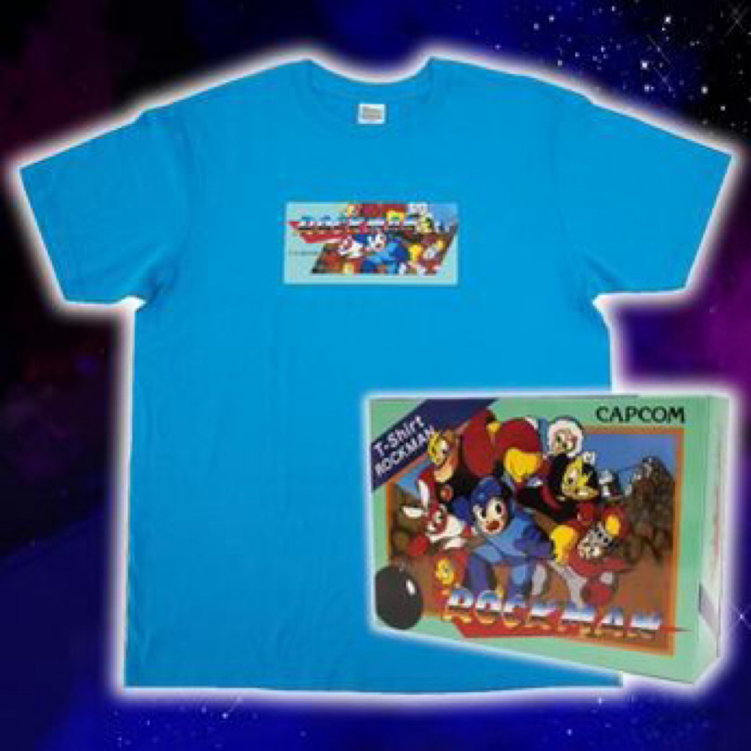 CAPCOM - 【カプコン限定】ロックマン パッケージTシャツ 全2種セット
