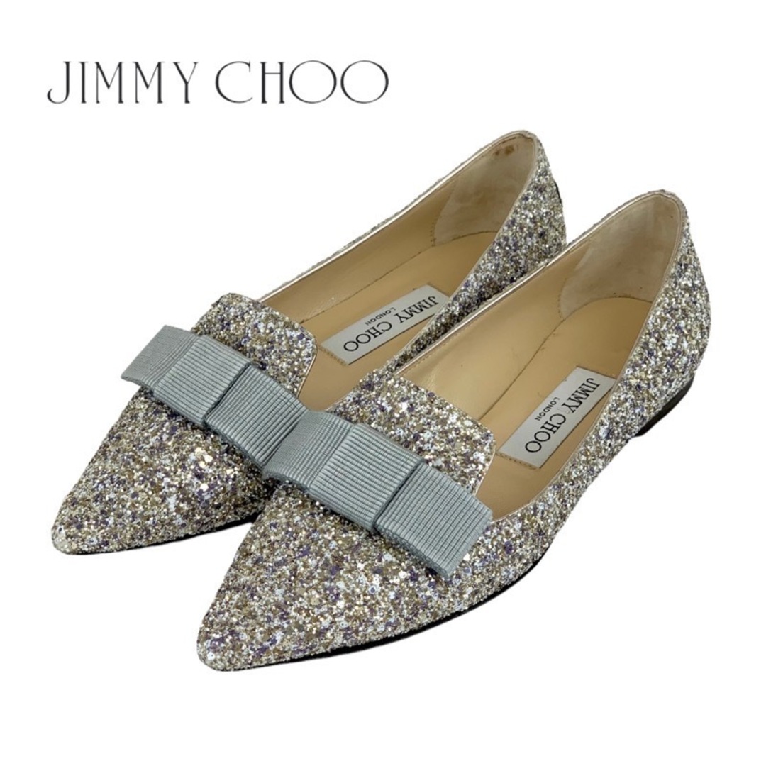 JIMMY CHOO - ジミーチュウ JIMMY CHOO Gala フラットパンプス