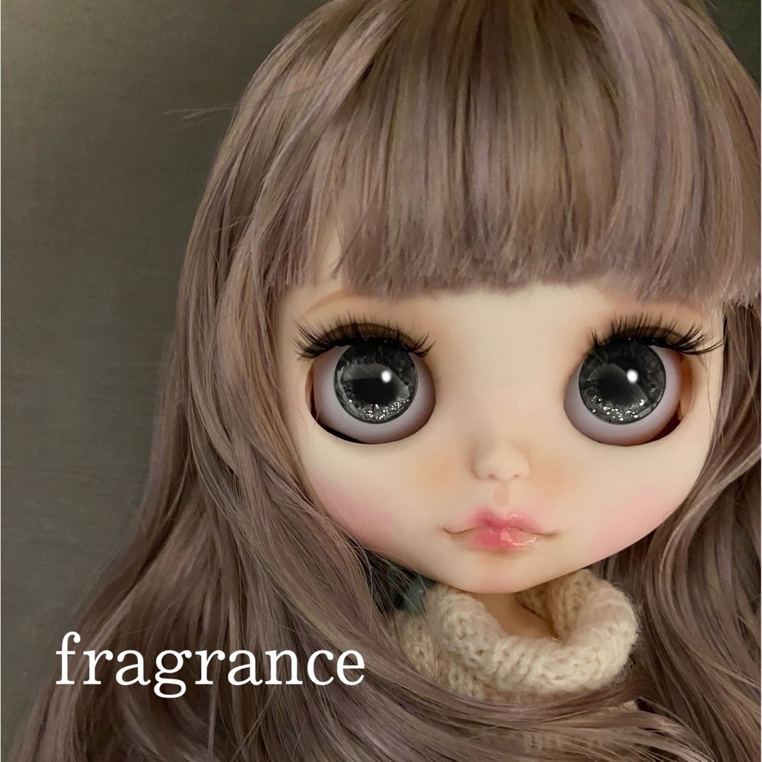 ♡カスタムアイシードール♡ 白肌 icydoll ブライス人形ブラウンmixの