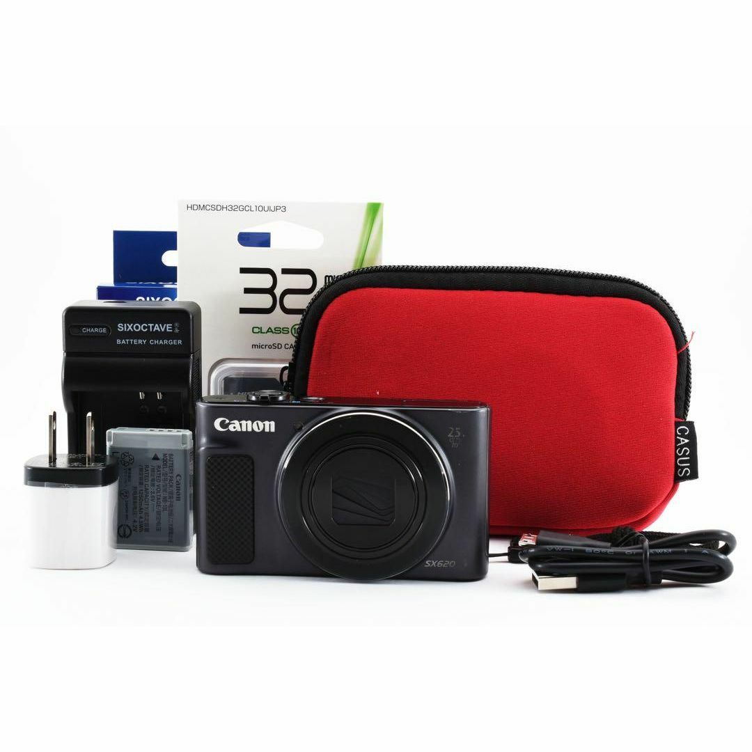 キャノン Canon PowerShot SX620 HS ブラック【ジャンク】y1352 Canon