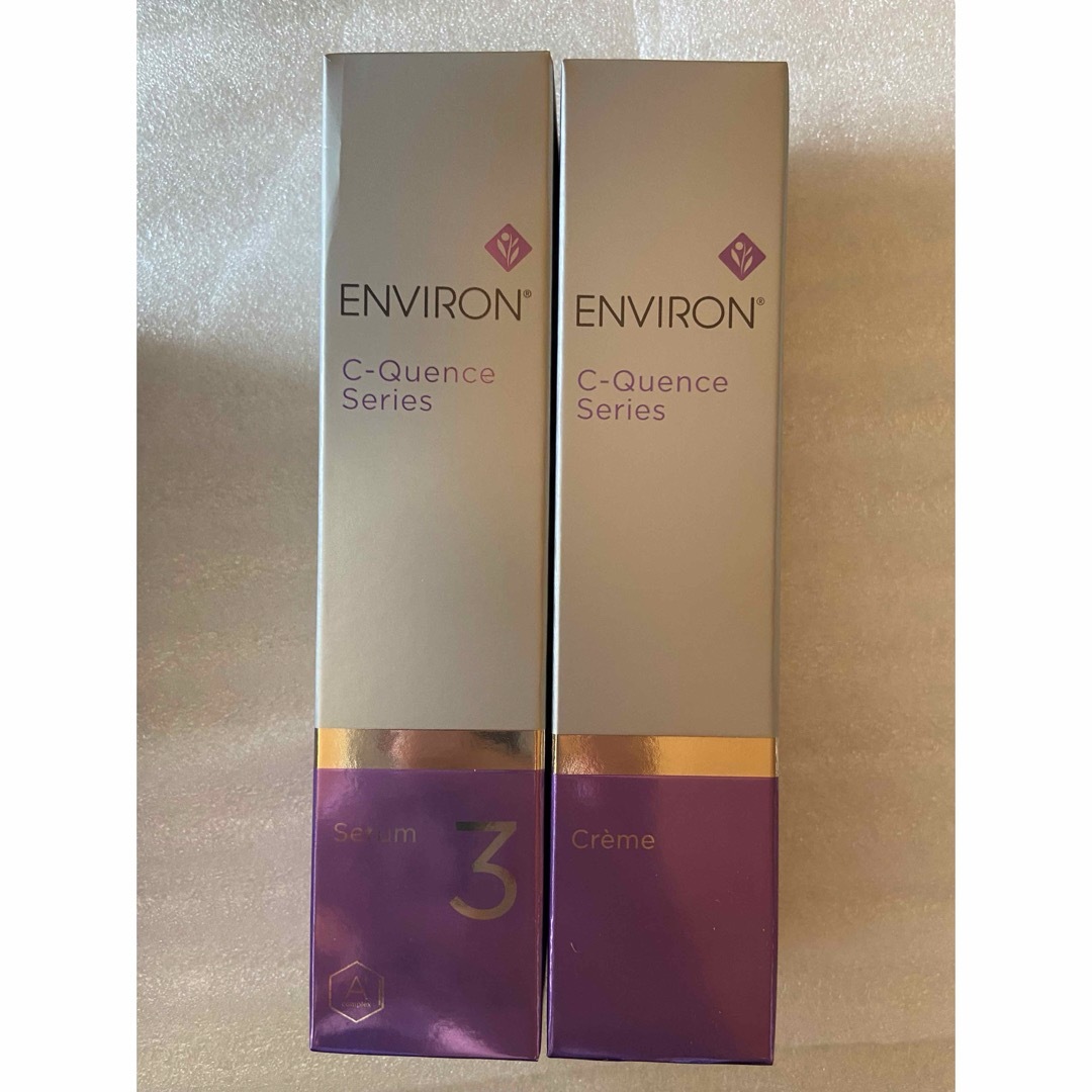 エンビロンシークエンストーナー、シークエンスセラム4プラス、クリーム