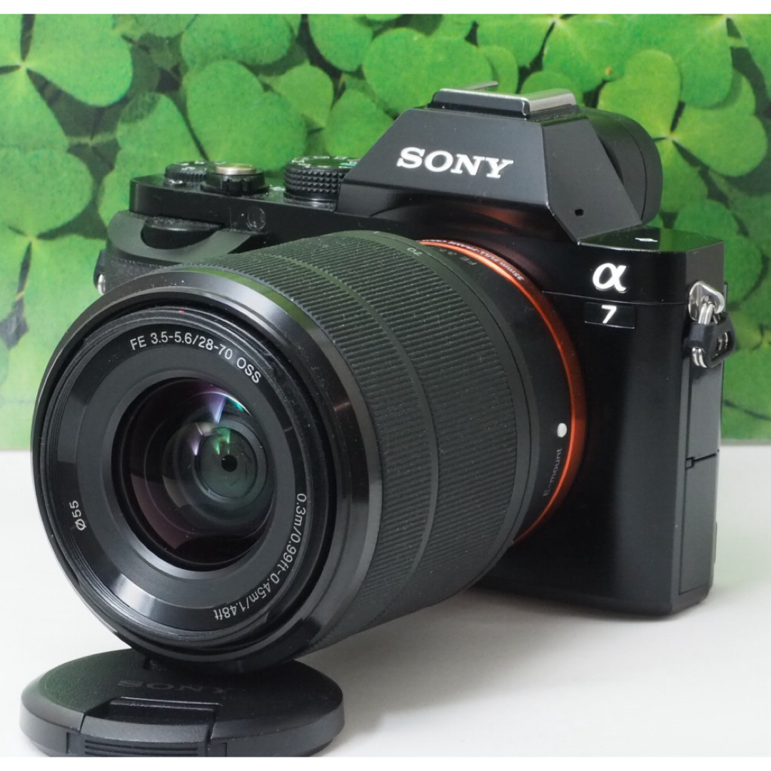 SONY - 【美品】スマホへ転送可⭐️SONYα7標準レンズ コンパクトな憧れ