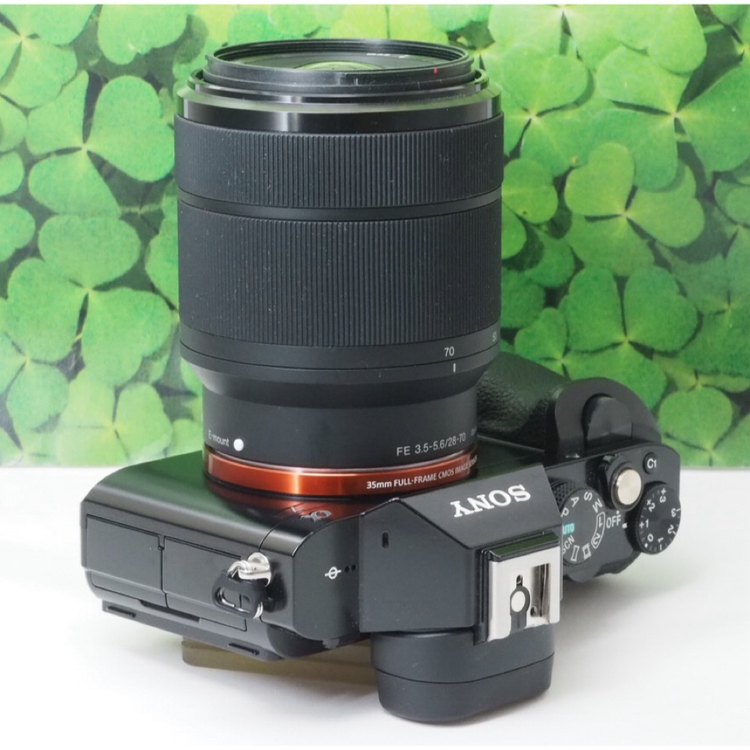 SONY - 【美品】スマホへ転送可⭐️SONYα7標準レンズ コンパクトな憧れ