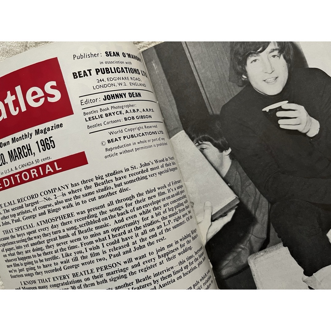 THE BEATLES - ザ ビートルズ マンスリーマガジン 1977の通販 by