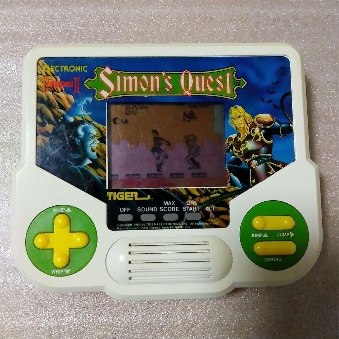 SEGA - レトロ 電子ゲーム LSI LCD シモンズクエスト 悪魔城ドラキュラ