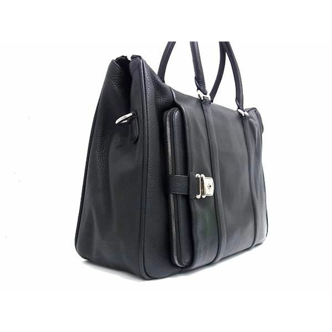 バリー 2way ビジネスバッグ ブリーフケース 肩掛け可 A4可 ロゴ