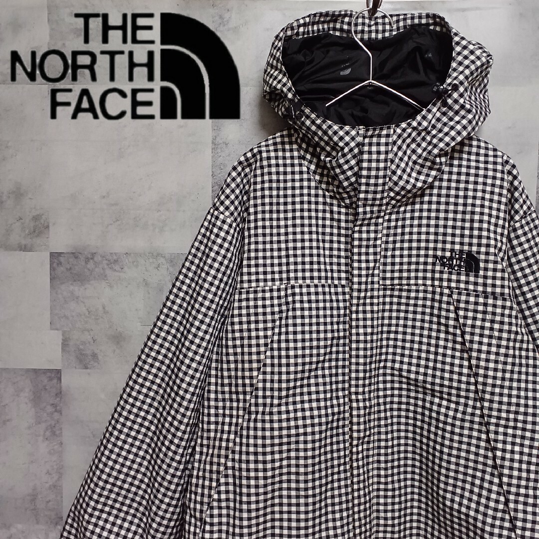 THE NORTH FACE - THE NORTH FACE SCOOP JACKET ギンガムチェック Lの
