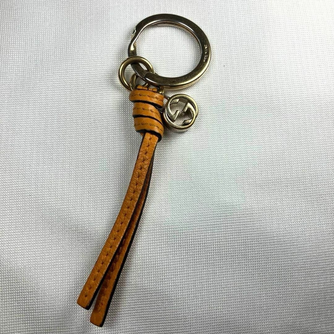 正規品 グッチ インターロッキング キー ホルダー リング 鍵【SY14170