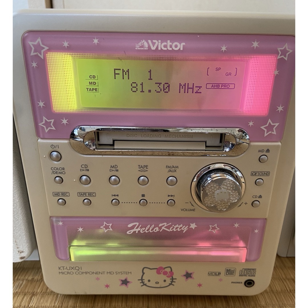 Victor - 【ハローキティ×Victor】レトロコンポの通販 by shop