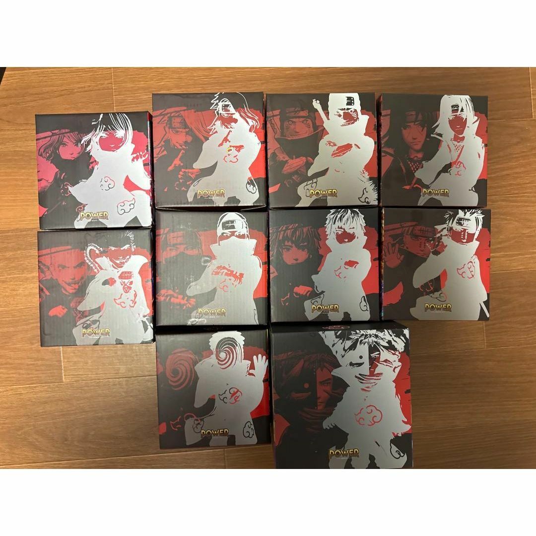 ナルト 疾風伝 フィギュア 暁 ペイン、小南、イタチ など 全10点セット