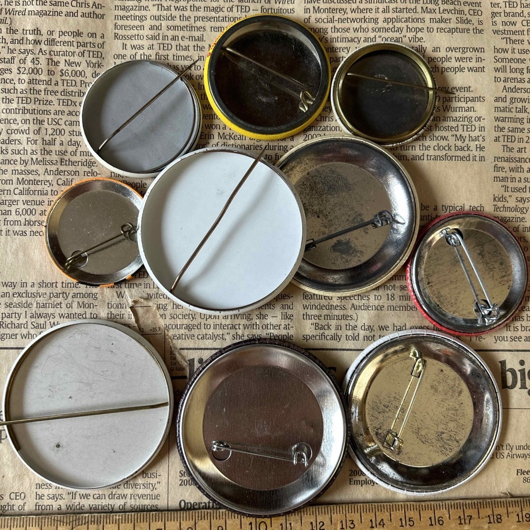 アメリカ ビンテージ 缶バッジ 10個 Aの通販 by barbar's shop｜ラクマ