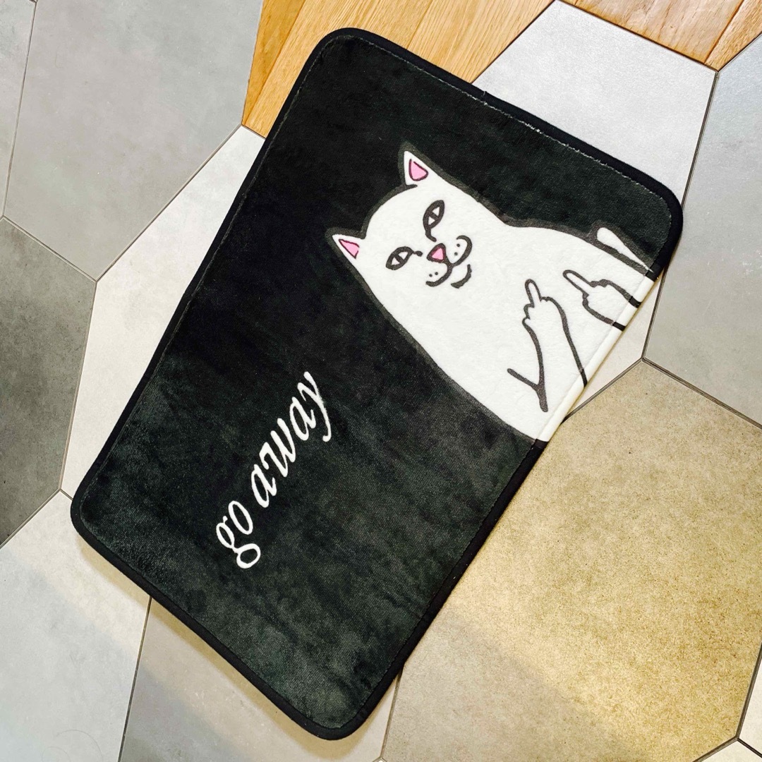 新品未使用品】RIPNDIPリップンディップ フロアマット 玄関マットの