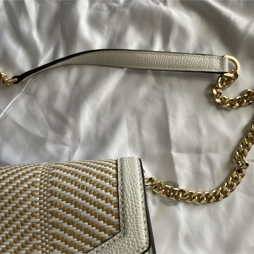 美品マイケルコース カゴバッグ チェーン 金具 ガンチーニ MICHAEL