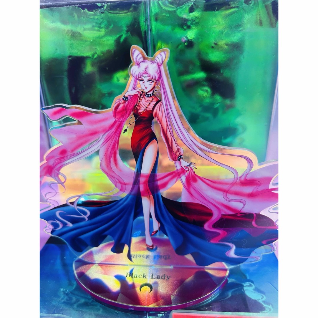 セーラームーン - セーラームーン ブラックレディ アクリルスタンド