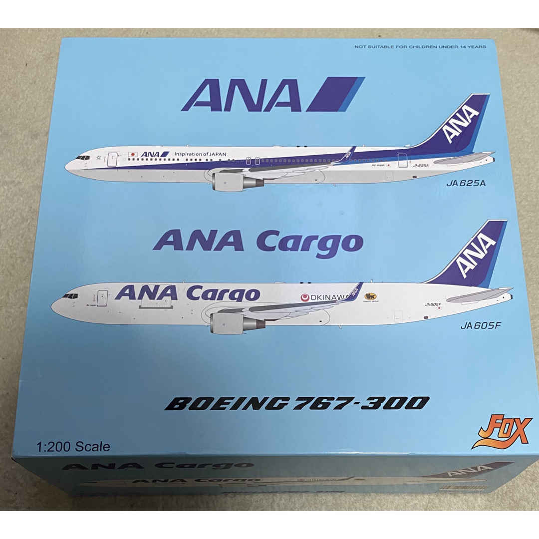 jfox 1/200 ANA cargo B767-300ER JA605Fの通販 by ゴン｜ラクマ