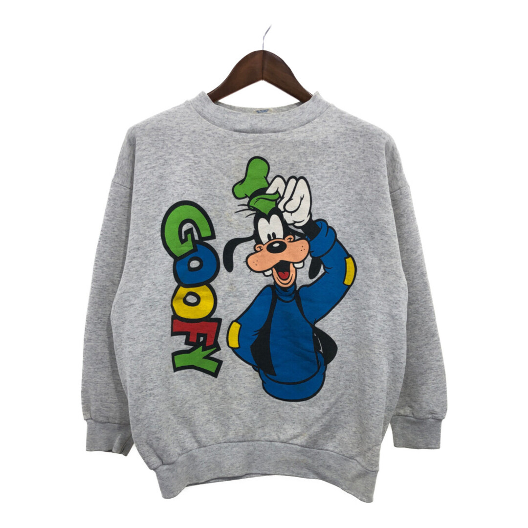 Disney - 80年代 USA製 Disney ディズニー グーフィー 大判プリント