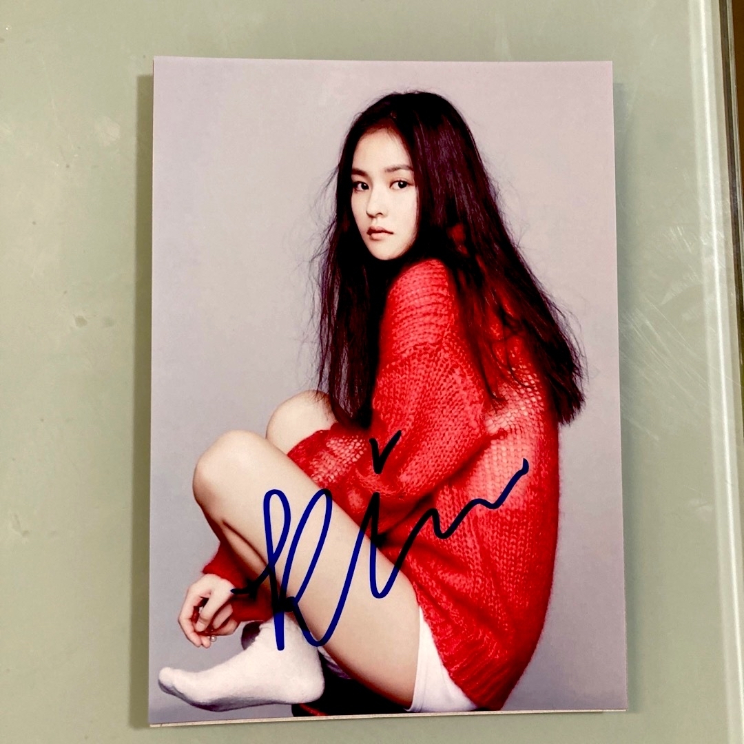 キム・ユネ直筆サイン入り2Lサイズ写真…Kim Yoon-Hyeの通販 by