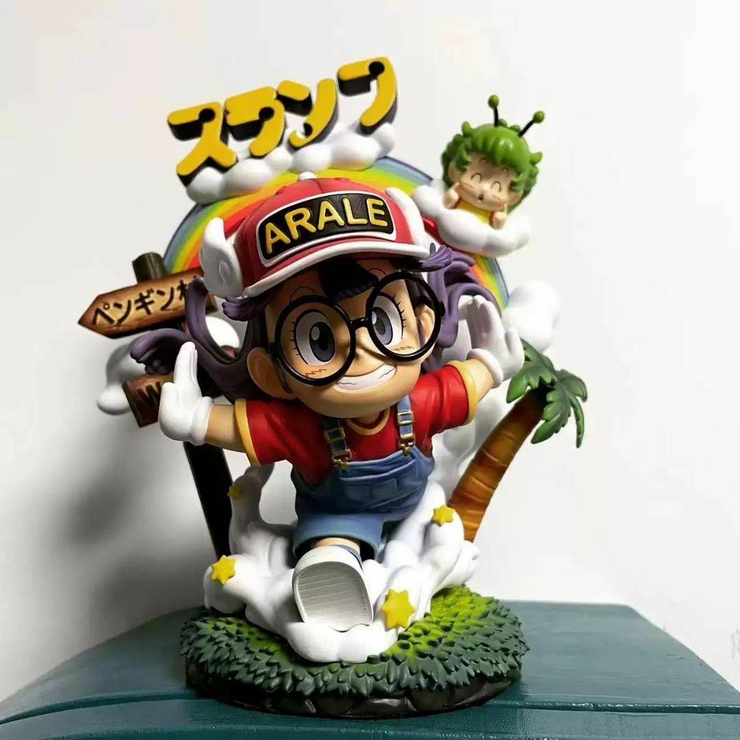 Dr.スランプ アラレちゃん ペンギン村 虹 ガレージキット フィギュアの
