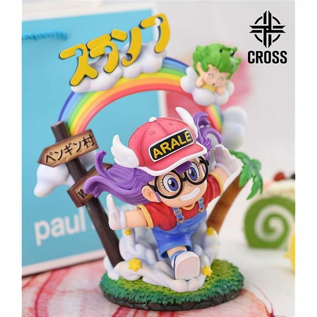 Dr.スランプ アラレちゃん ペンギン村 虹 ガレージキット フィギュアの