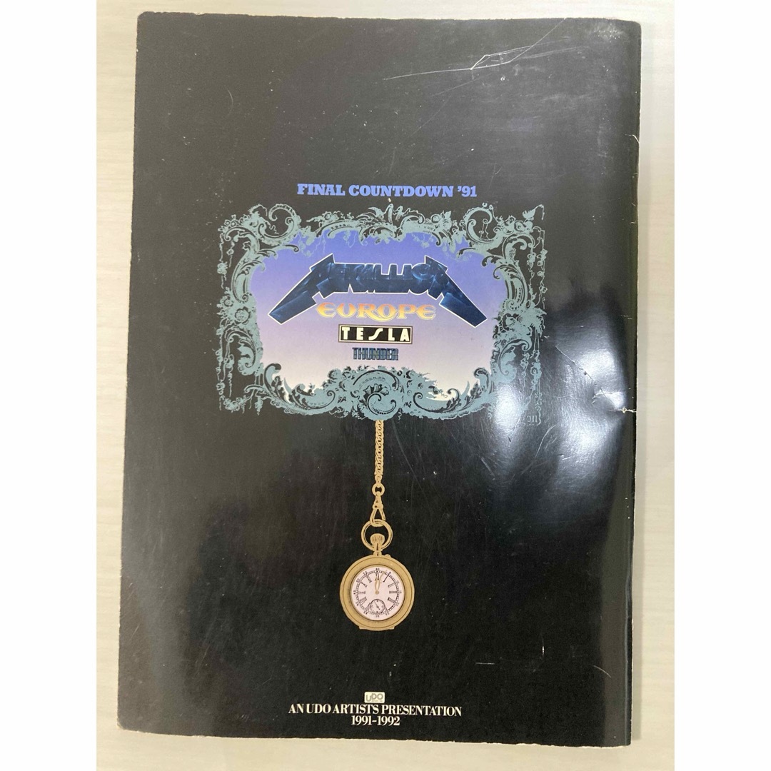 METALLICA - METALLICAFinalCountdown'91東京ドームパンフレットの通販