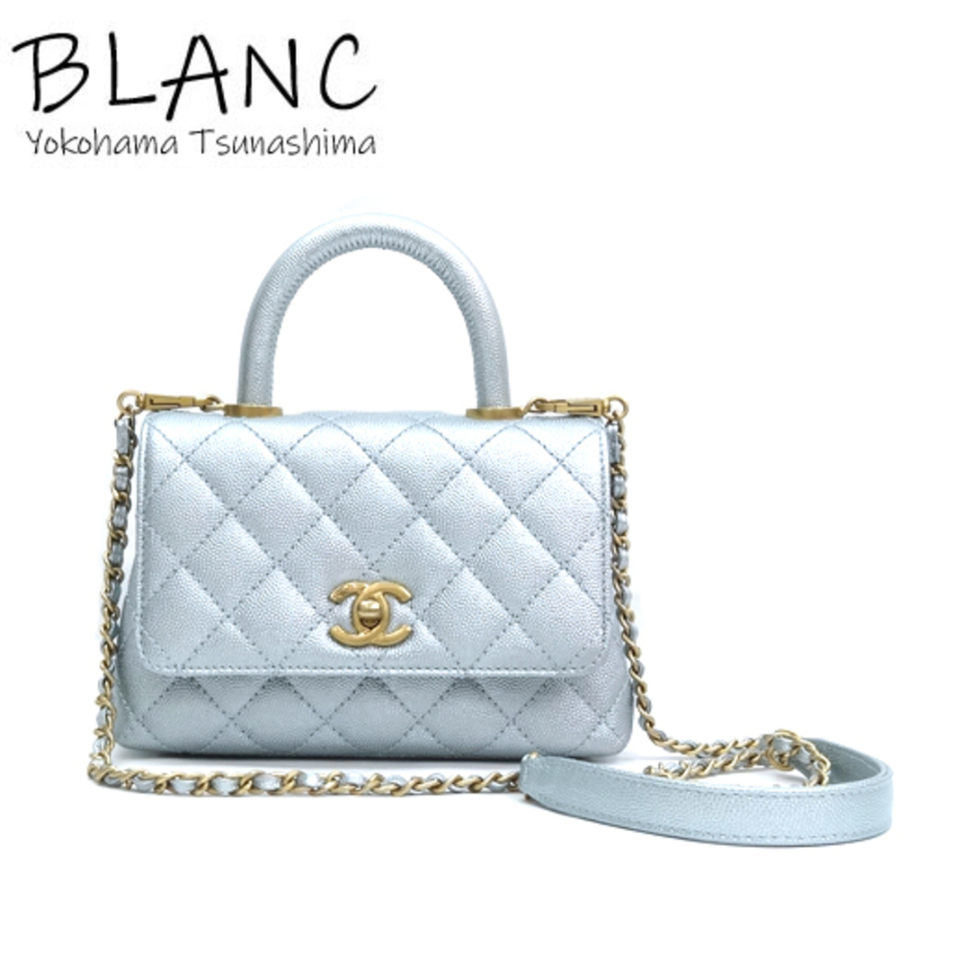 CHANEL - シャネル ココハンドルXXS 2wayチェーンハンドバッグ