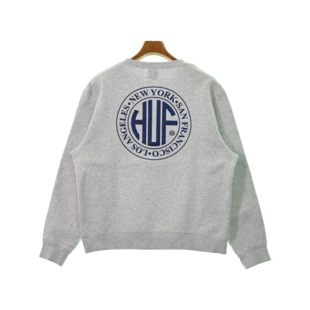 HUF - HUF ハフ スウェット S ライトグレー 【古着】【中古】の通販 by