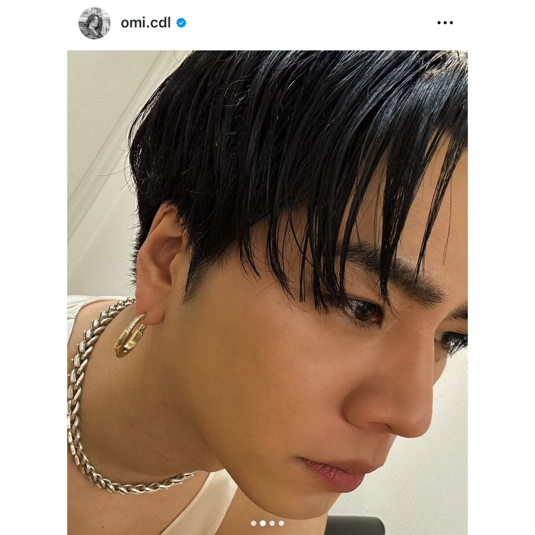 ロックフープピアス 登坂広臣着用 ゴールドの通販 by jewelry select