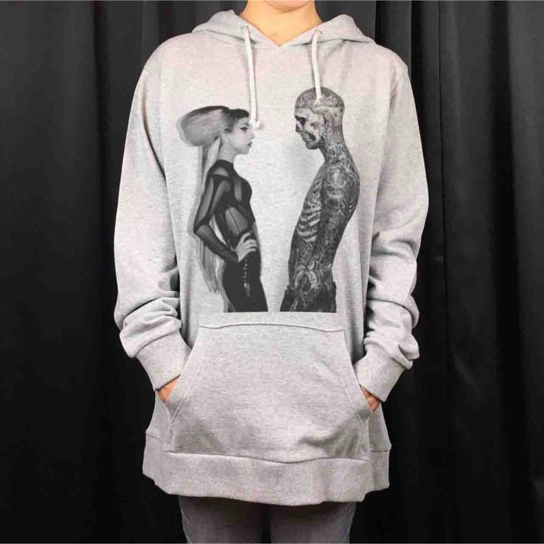 新品 ビッグ プリント レディーガガ ゾンビボーイ ボーンディスウェイ