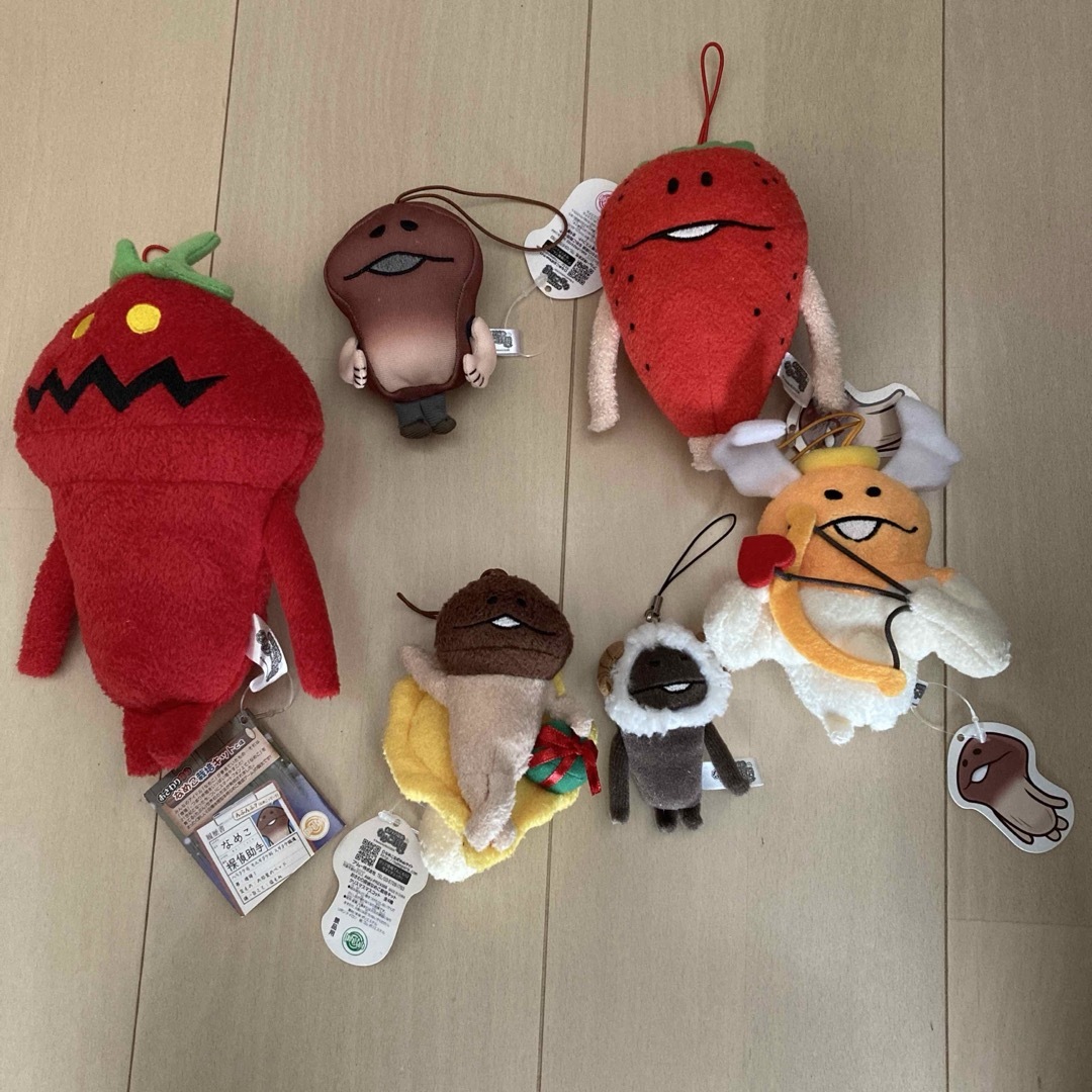 非売品】なめこ ぬいぐるみ 6個の通販 by やまだ's shop｜ラクマ