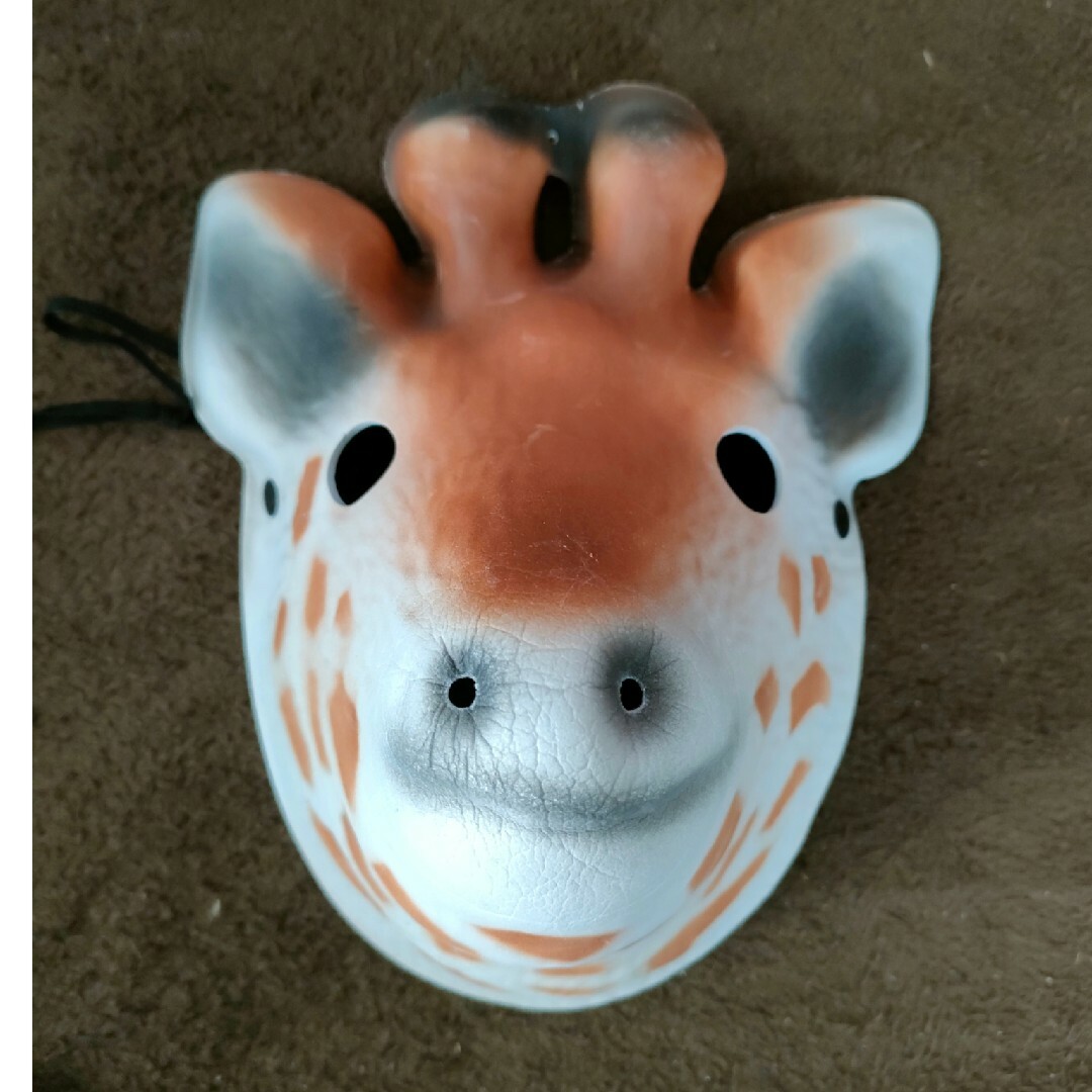 珍お面ハンドメイド(キリン)