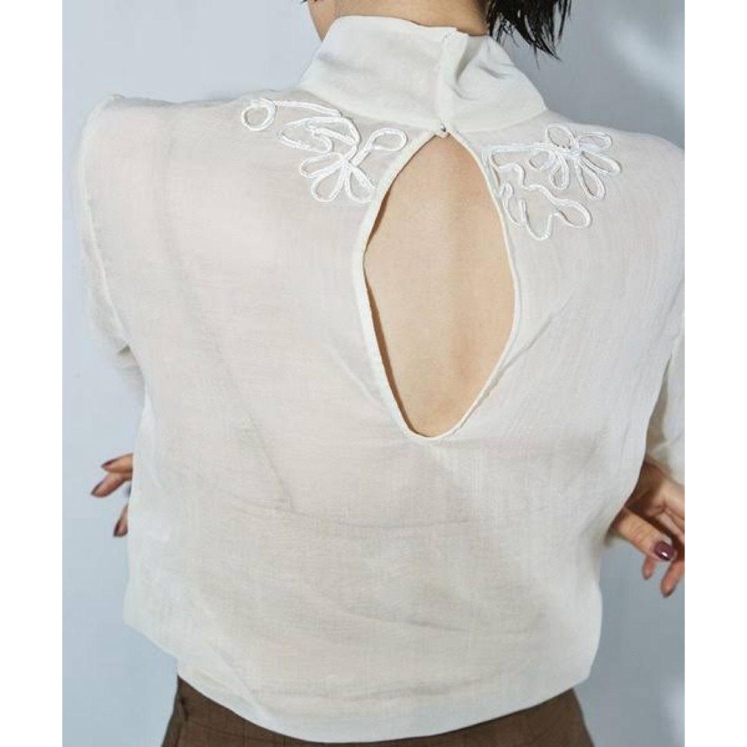 TODAYFUL - 値下げ 美品 Sheer Embroidery Blouseの通販 by shop A