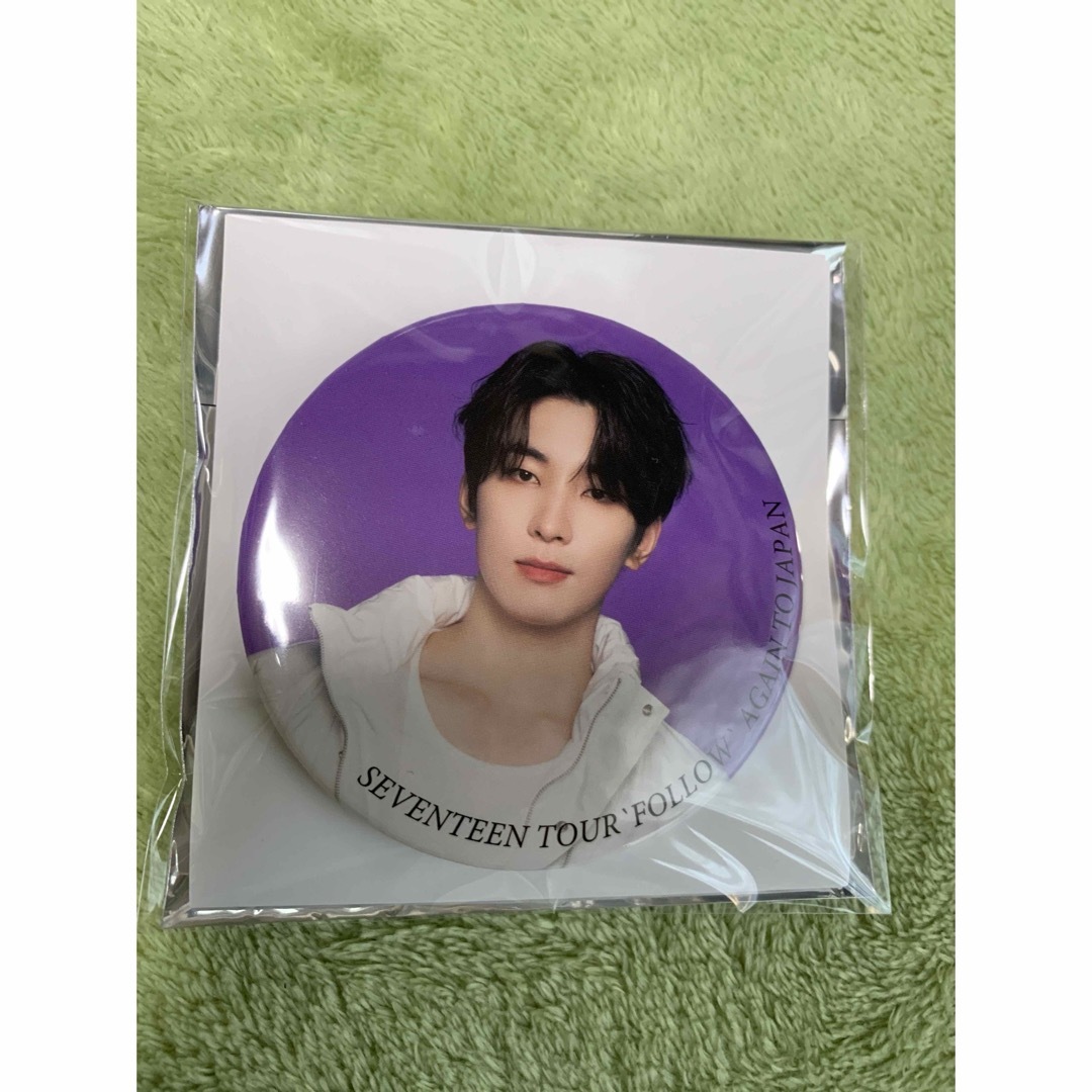 SEVENTEEN ウォヌ WONWOO 缶バッジ 2個セット SEVENTEEN ウォヌ WONWOO