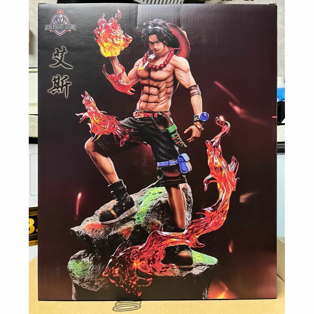 ワンピース エース フィギュア ガレージキット 塗装済み完成品の通販