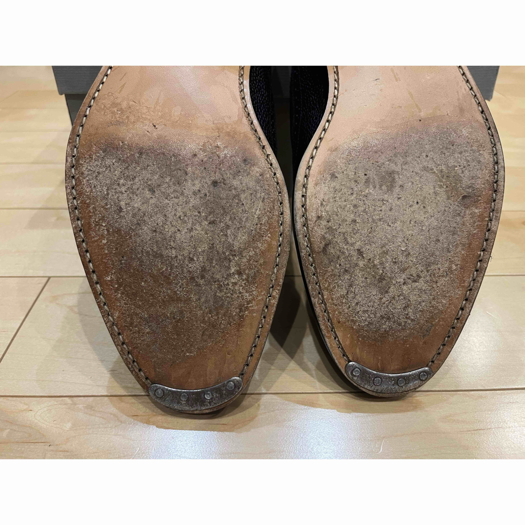 THOM BROWNE - US9.0 Thom Browne ウィングチップ レザーシューズの