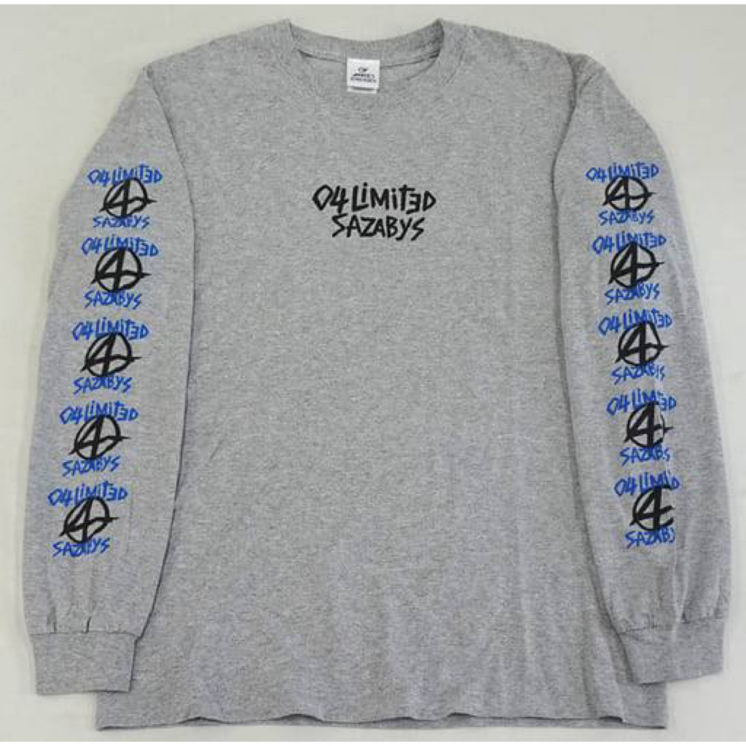 04 Limited Sazabys フォーリミ ロンT グレーの通販 by えりか's shop