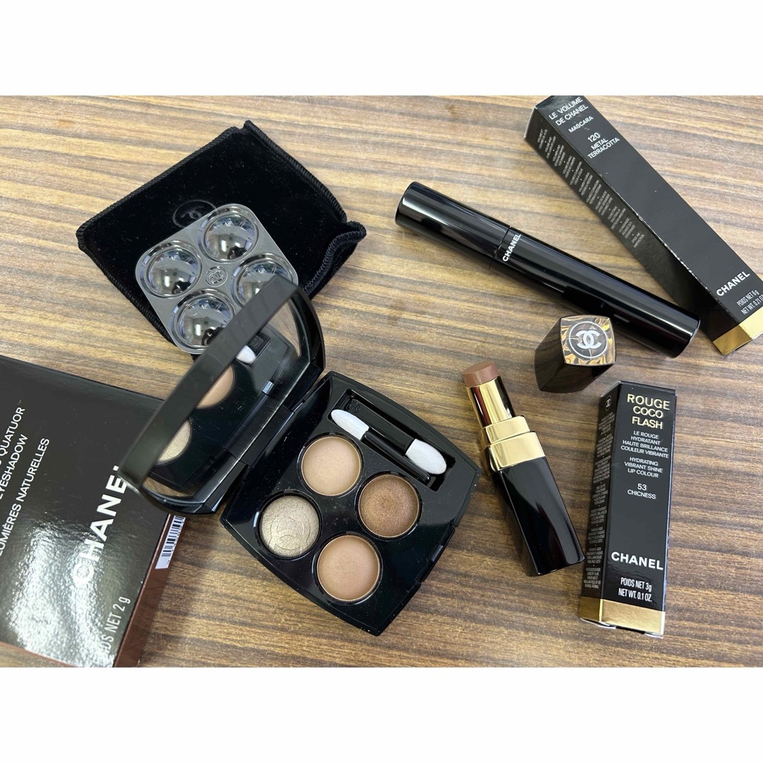 CHANEL - CHANEL アイシャドウ・リップ・マスカラの通販 by モコ's