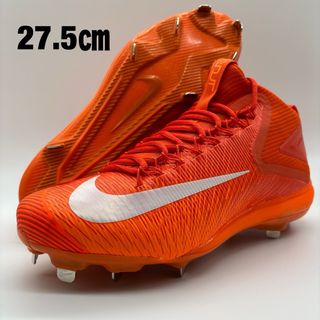 NIKE - NIKE 野球 スパイク トラウト オレンジ 金具 27.5㎝ ミドル