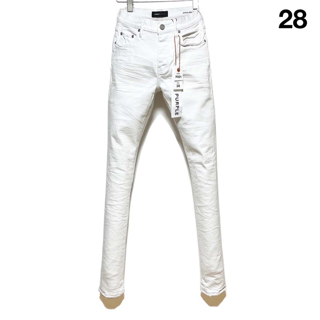 ksubi - 新品 PURPLE BRAND ホワイトスキニーデニム 28の通販 by mount