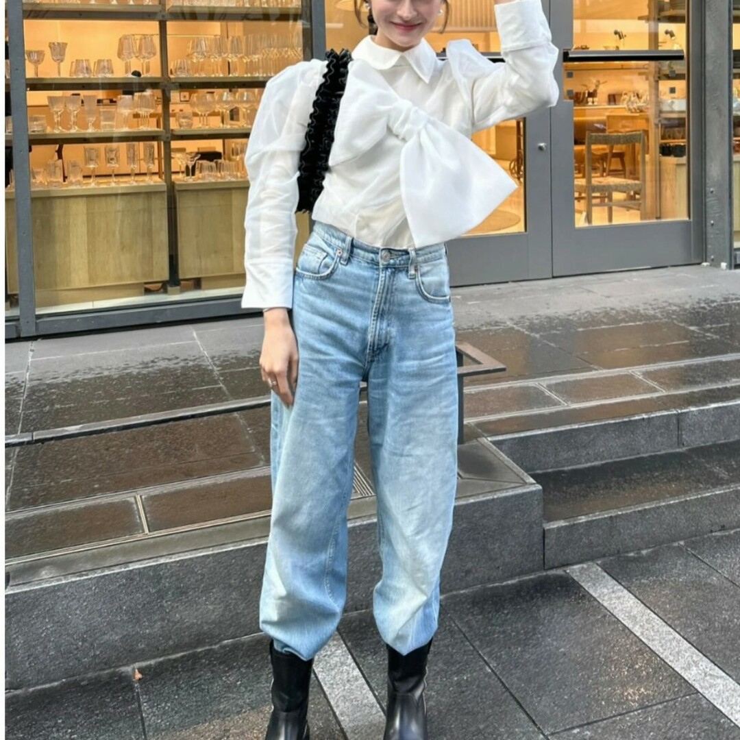 Bibiy.store KITTY RIBBON BLOUSEの通販 by yu's shop｜ラクマ