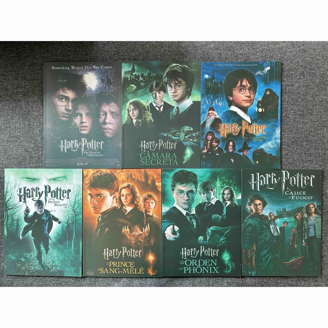 ハリーポッター 映画台本 7冊 Maiyapen対応 マイヤペン対応 Harryの