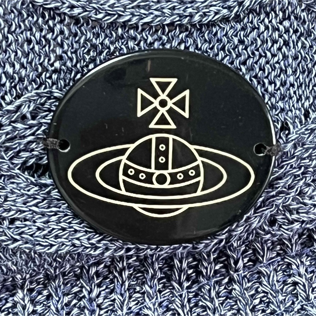 希少Vivienne Westwood日本製 オーブ 付 メッシュ クロッシェ 希少