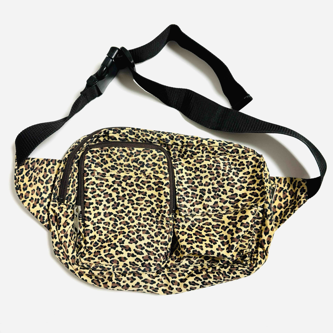 ○ ヒョウ柄 ウェストバッグ レオパード ボディバッグ ○の通販 by