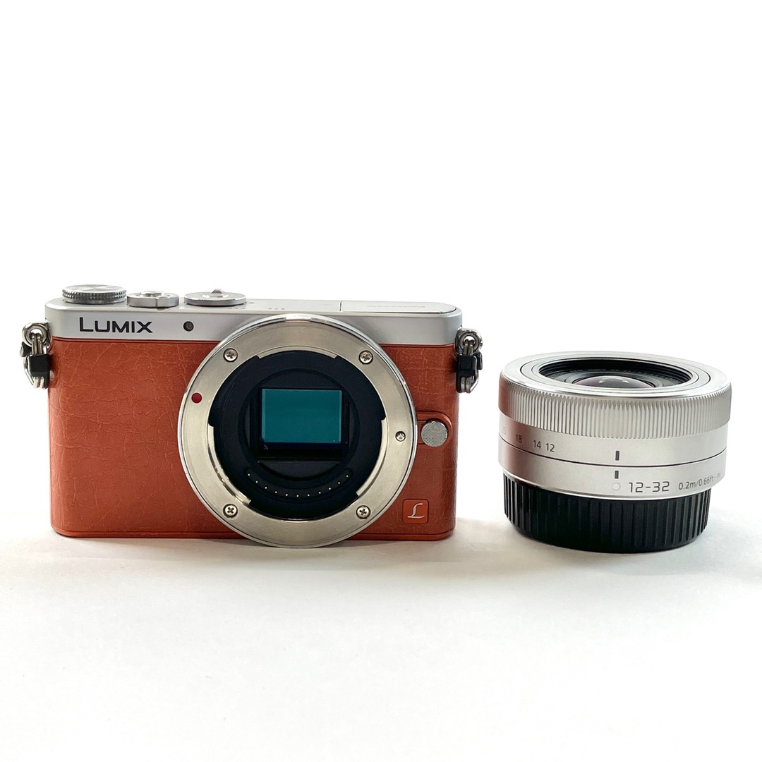中古】Panasonic LUMIX DMC-GM1 オレンジ ＋ 望遠レンズ パナソニック