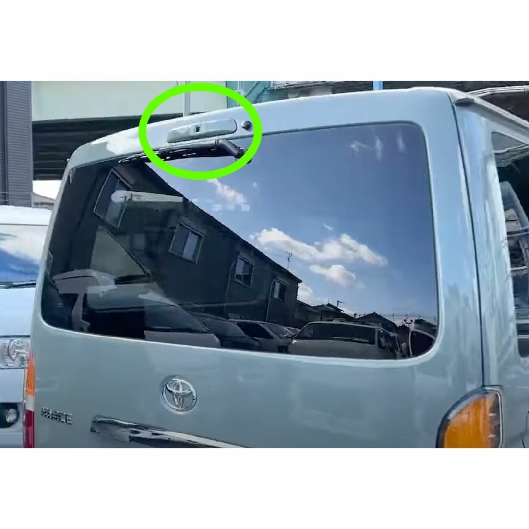 トヨタ - ハイエース 200 トヨタ純正 デジタルミラー用 カメラカバー